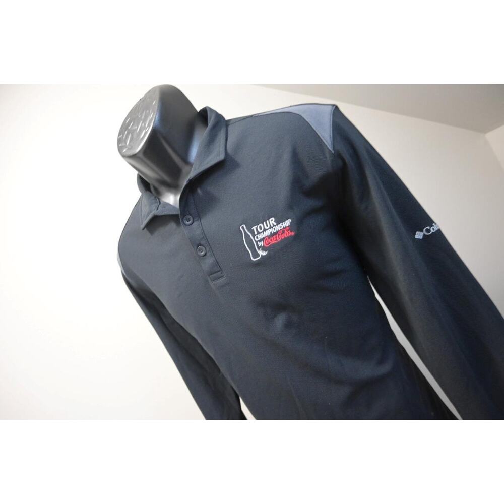 Columbia Golf Polo Omni-Wick Tour Championship Athletic‎ Shirt Mens Size Medium
